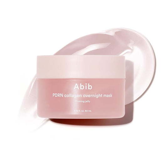 PDRN Collagen Overnight Face Mask Firming Jelly 2.7 Fl Oz | Korean Sleeping Mask for Rejuvenation | Elasticity Boost & Plumping