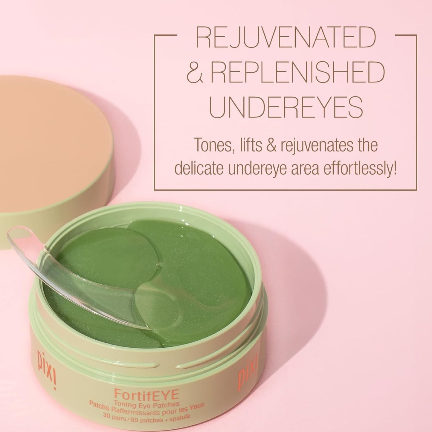 Pixi Fortifeye Firming Hydrogel Under-Eye Patches, Collagen to Energize & Tone E